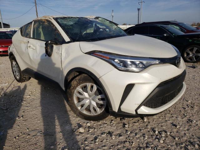 JTNKHMBX3M1103203 - 2021 TOYOTA C-HR XLE WHITE photo 1