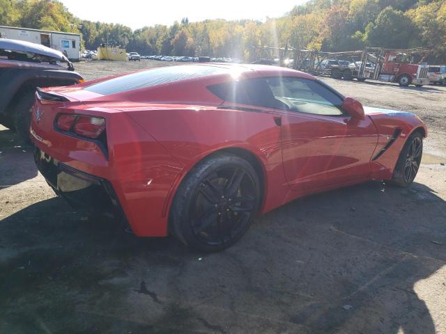 1G1YB2D71K5100753 - 2019 CHEVROLET CORVETTE S RED photo 4