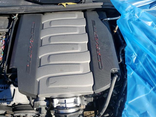 1G1YB2D71K5100753 - 2019 CHEVROLET CORVETTE S RED photo 7