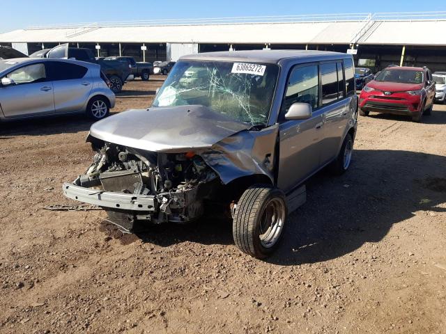 JTLKT324850195780 - 2005 TOYOTA SCION XB ვერცხლისფერი ფოტო 2