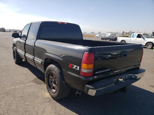 1GCEK19T21E123936 - 2001 CHEVROLET silverado BLACK photo 3