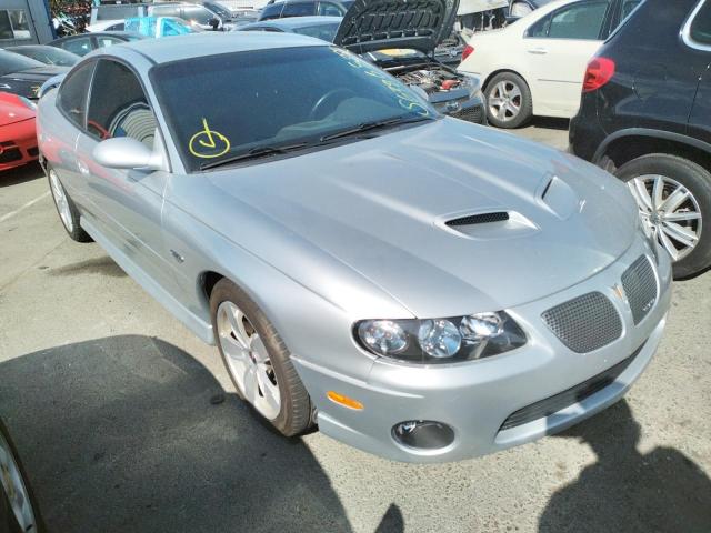 6G2VX12U35L365826 - 2005 PONTIAC GTO SILVER photo 1