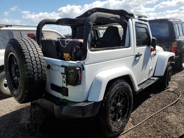 1C4AJWBG3DL635409 - 2013 JEEP WRANGLER S WHITE photo 4