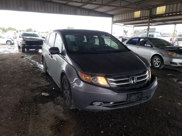 5FNRL5H90FB056612 - 2015 HONDA ODYSSEY TO GRAY photo 1