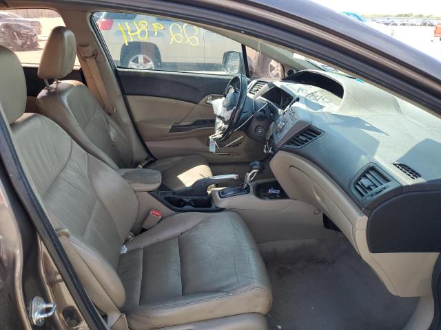 2HGFB2F90CH512817 - 2012 HONDA CIVIC EXL Boz foto 5