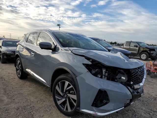 5N1AZ2CJ0NC112003 - 2022 NISSAN MURANO SL GRAY photo 1