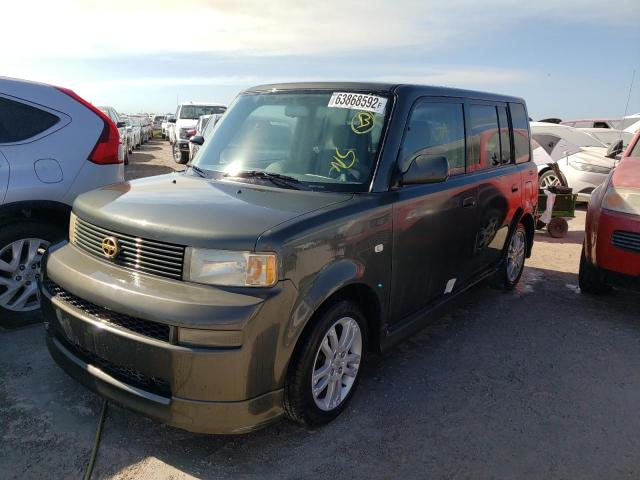 JTLKT324554000095 - 2005 TOYOTA SCION XB ნაცრისფერი ფოტო 2