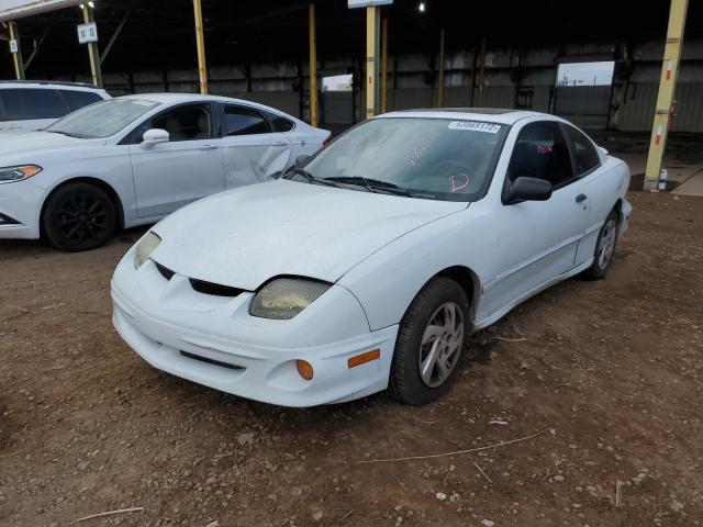 1G2JB124827205035 - 2002 PONTIAC SUNFIRE SE WHITE photo 2