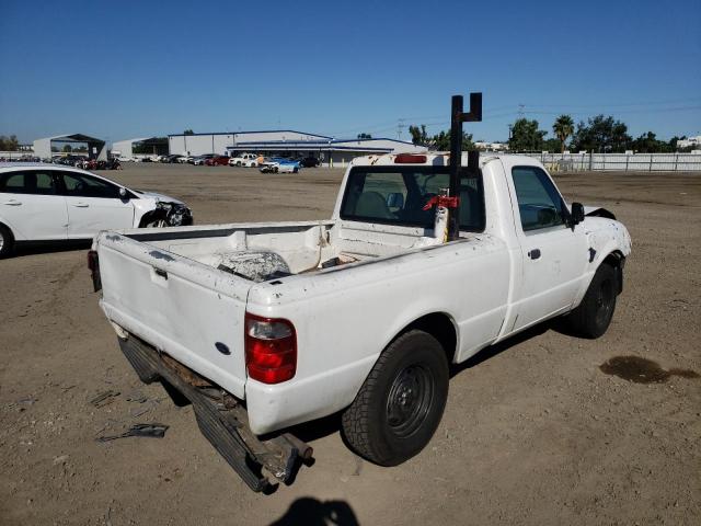 1FTYR10C91PA40207 - 2001 FORD RANGER WHITE photo 4