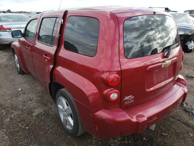 3GNBABDB5AS605579 - 2010 CHEVROLET HHR LT RED photo 3