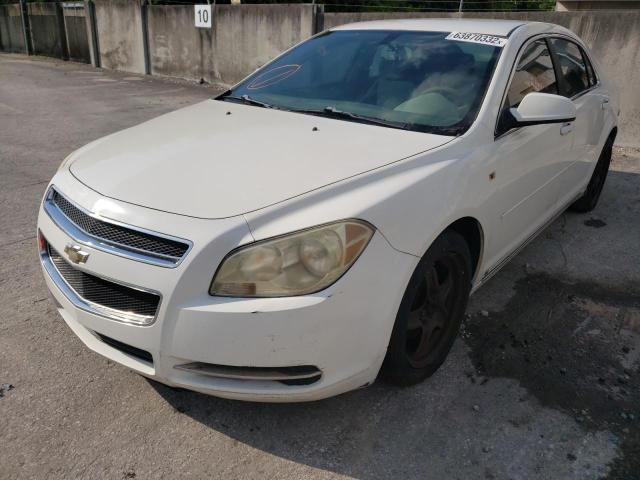 1G1ZH57B184210544 - 2008 CHEVROLET MALIBU 1LT თეთრი ფოტო 2