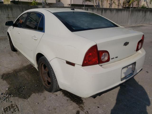 1G1ZH57B184210544 - 2008 CHEVROLET MALIBU 1LT თეთრი ფოტო 3
