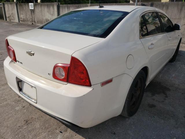 1G1ZH57B184210544 - 2008 CHEVROLET MALIBU 1LT თეთრი ფოტო 4