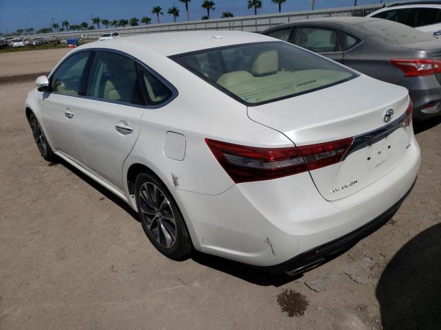 4T1BK1EB5GU222437 - 2016 TOYOTA AVALON XLE WHITE photo 3