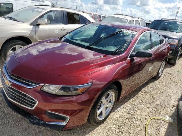 1G1ZB5ST7GF178395 - 2016 CHEVROLET MALIBU LS BURGUNDY photo 2