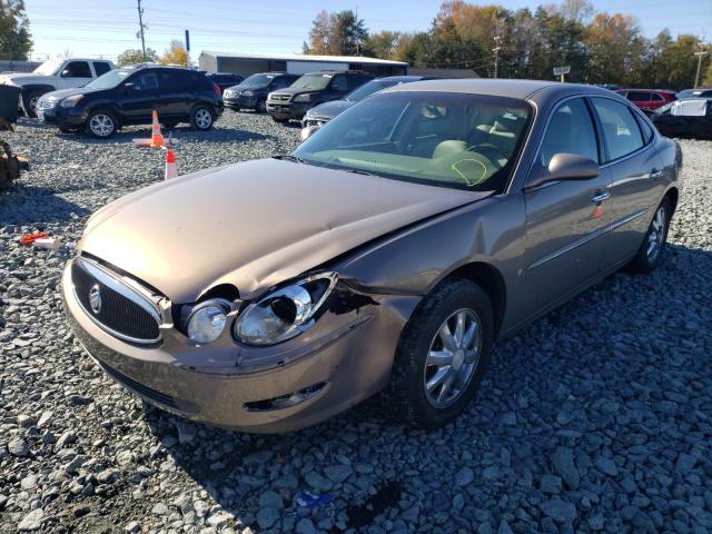 2G4WD582961201244 - 2006 BUICK LACROSSE C BROWN photo 2