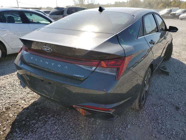 5NPLP4AG8MH010618 - 2021 HYUNDAI ELANTRA LI GRAY photo 4