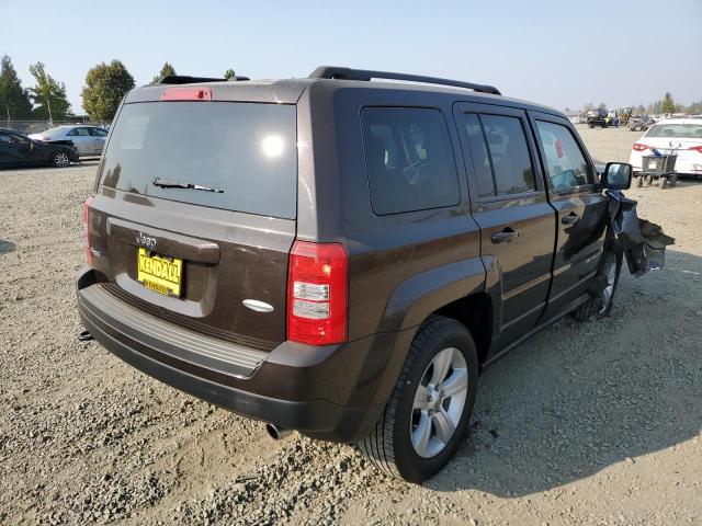 1C4NJRFBXED760310 - 2014 JEEP PATRIOT BLACK photo 4