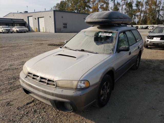 4S3BG6854X6621532 - 1999 SUBARU LEGACY OUT SILVER photo 2