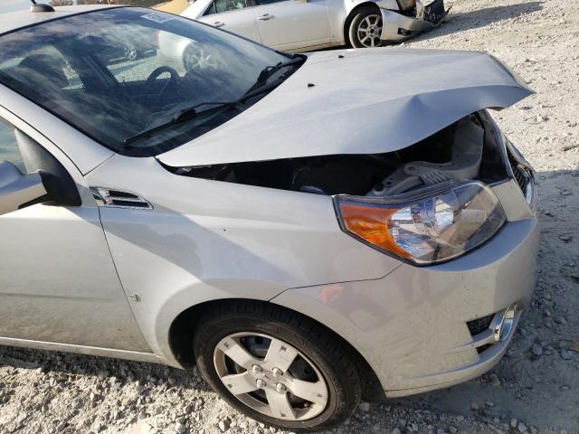 KL2TD66EX9B665273 - 2009 PONTIAC G3 SILVER photo 9