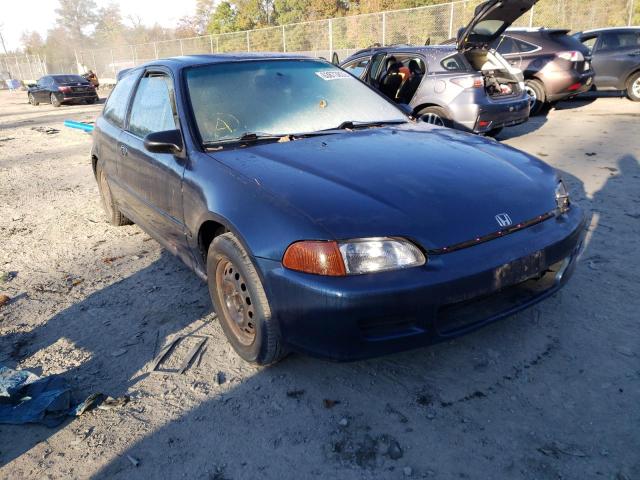 2HGEH2465SH515357 - 1995 HONDA CIVIC DX BLUE photo 1