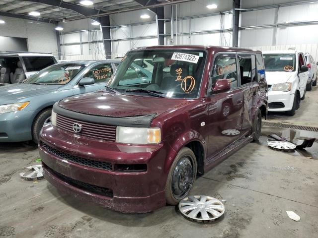 JTLKT324450218150 - 2005 TOYOTA SCION XB 紫色 照片 2