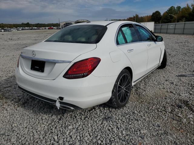 W1KWF8DB9MR644476 - 2021 MERCEDES-BENZ C300 WHITE photo 4