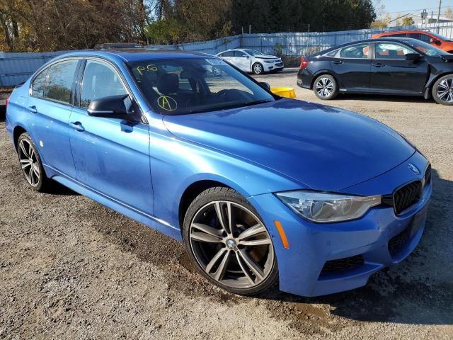 WBA8B7C5XGK702819 - 2016 BMW 340 XI BLUE photo 1