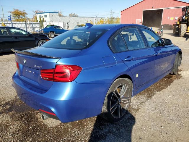 WBA8B7C5XGK702819 - 2016 BMW 340 XI BLUE photo 4