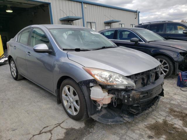 JM1BL1SF6A1315758 - 2010 MAZDA 3 I GRAY photo 1