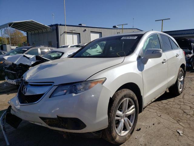 5J8TB4H35FL017382 - 2015 ACURA RDX WHITE photo 2