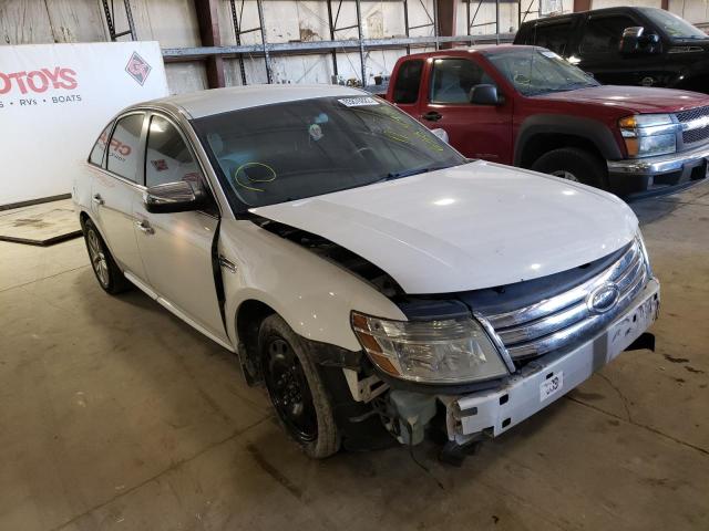 1FAHP25W48G122134 - 2008 FORD TAURUS LIM WHITE photo 1