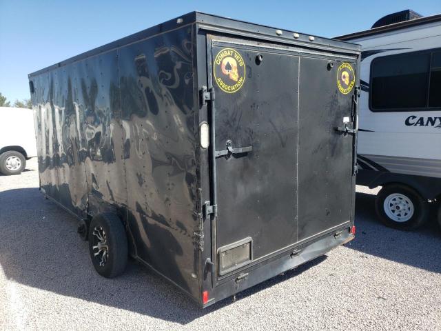 7H2BE1623KD011678 - 2019 CARGO TRAILER BLACK photo 3