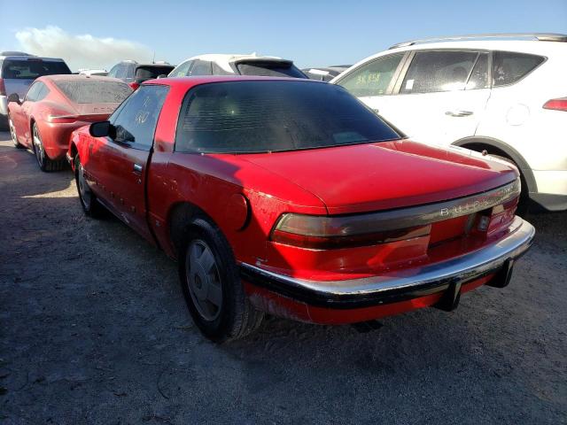 1G4EC11C7JB903873 - 1988 BUICK REATTA RED photo 3