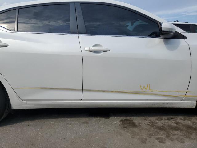 3N1AB8CVXLY307273 - 2020 NISSAN SENTRA SV WHITE photo 9