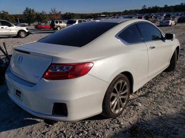 1HGCT2B87FA001606 - 2015 HONDA ACCORD EXL WHITE photo 4