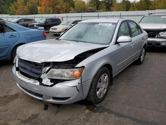 5NPET46C38H309885 - 2008 HYUNDAI SONATA GLS GRAY photo 9