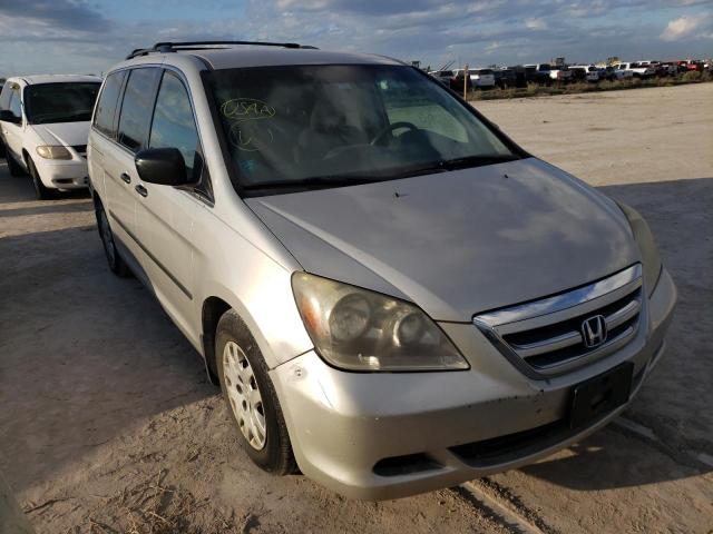 5FNRL38236B045966 - 2006 HONDA ODYSSEY LX SILVER photo 1