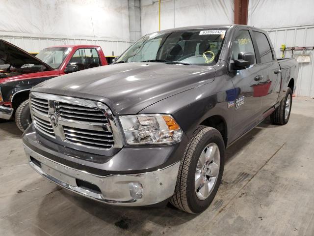 1C6RR7TT3KS714537 - 2019 RAM 1500 CLASS GRAY photo 2