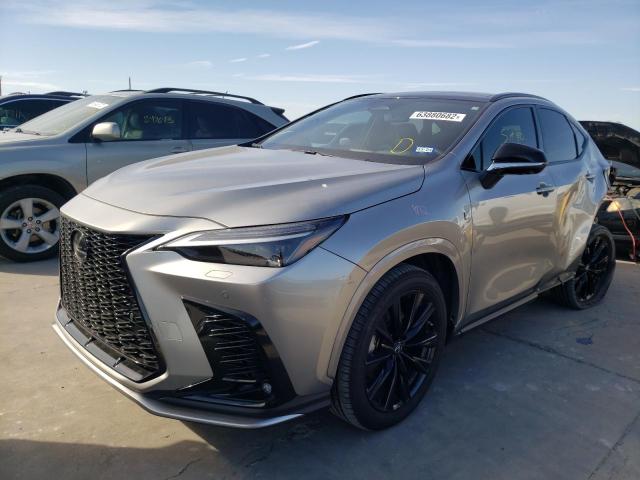 JTJKGCEZ9N2000830 - 2022 LEXUS NX 350 GRAY photo 2