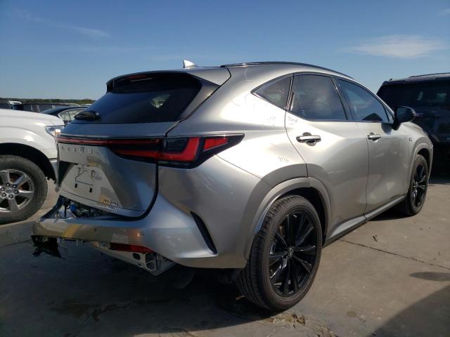 JTJKGCEZ9N2000830 - 2022 LEXUS NX 350 GRAY photo 4