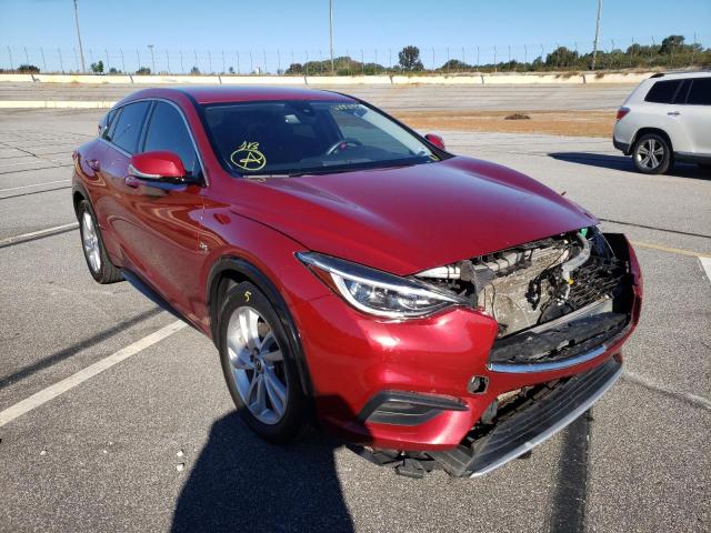 SJKCH5CP1JA056064 - 2018 INFINITI QX30 BASE RED photo 1