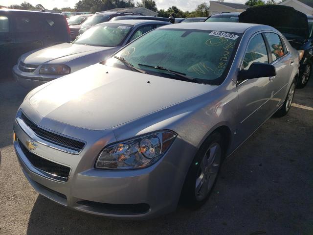 1G1ZB5E06CF192400 - 2012 CHEVROLET MALIBU LS SILVER photo 2