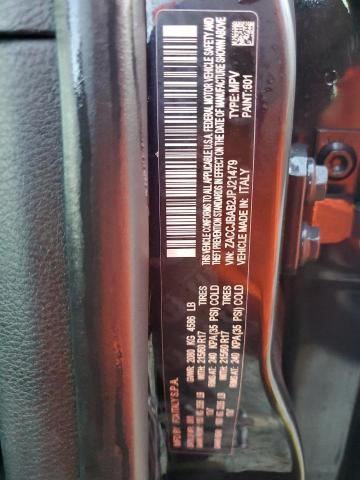 ZACCJBAB2JPJ21479 - 2018 JEEP RENEGADE S BLACK photo 10