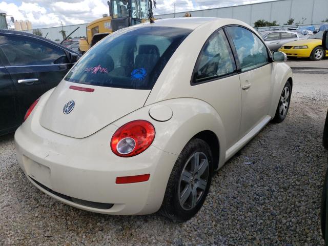 3VWPG31C96M407192 - 2006 VOLKSWAGEN NEW BEETLE 奶油色 照片 4