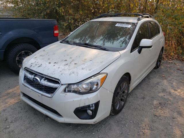 JF1GPAL67EH333049 - 2014 SUBARU IMPREZA SP WHITE photo 2