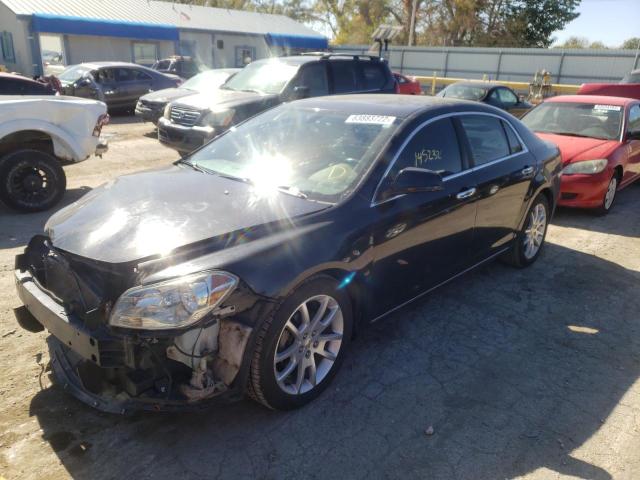 1G1ZE5E73BF396459 - 2011 CHEVROLET MALIBU LTZ შავი ფოტო 2