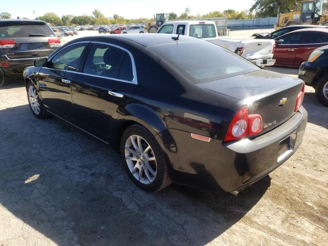 1G1ZE5E73BF396459 - 2011 CHEVROLET MALIBU LTZ შავი ფოტო 3