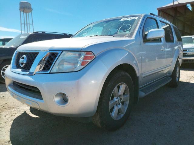 5N1AR18U28C667598 - 2008 NISSAN PATHFINDER SILVER photo 2