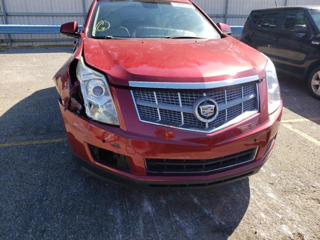 3GYFNAEY8BS537561 - 2011 CADILLAC SRX LUXURY RED photo 9